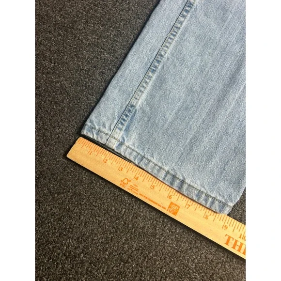 Wrangler Retro Relaxed Bootcut Blue Jeans Mens 34x32 Denim Western Cowboy Ranch - Picture 5 of 10